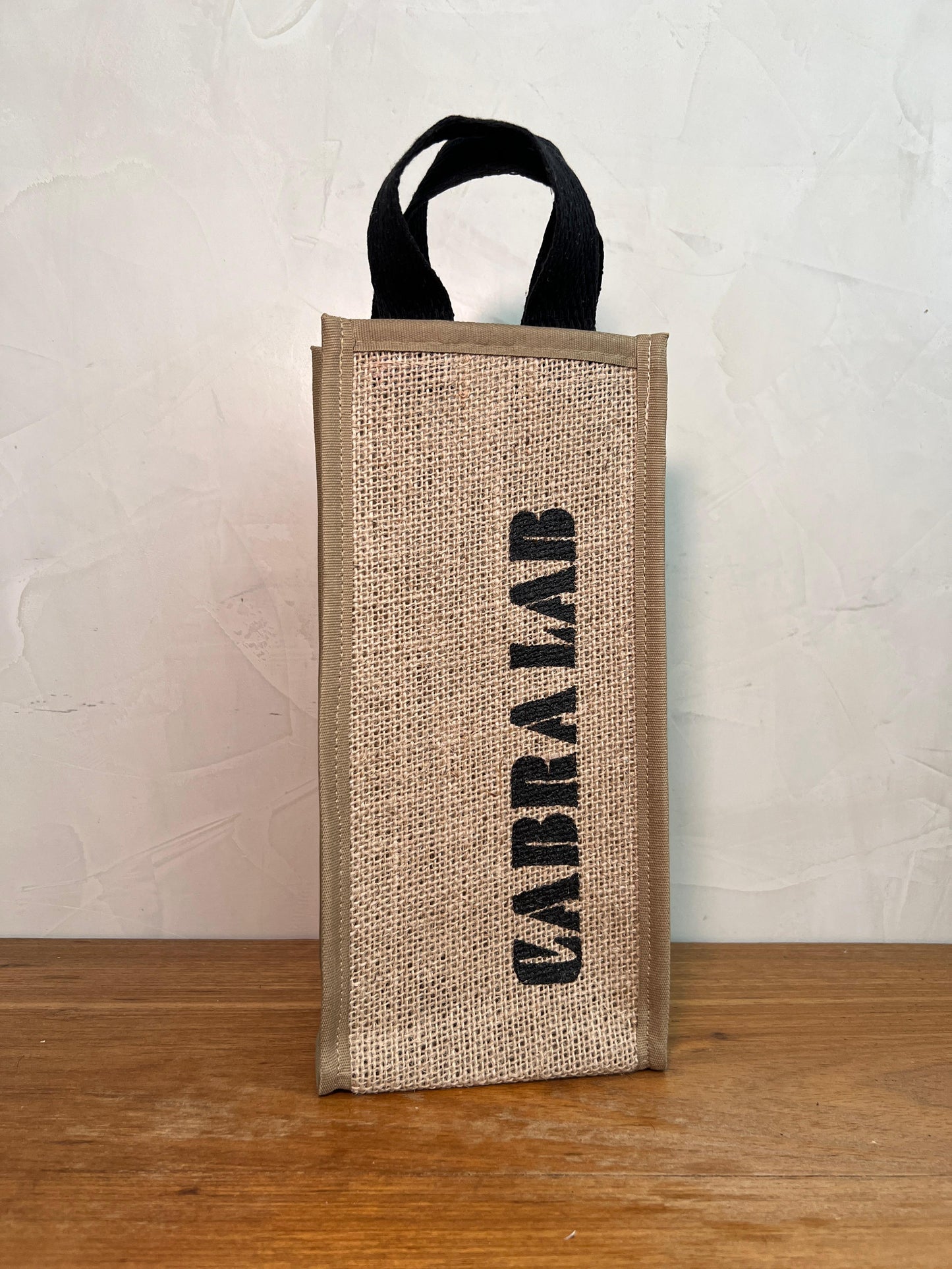 Ecobag de Juta para Garrafa Cabra Lab