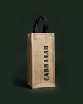 Ecobag de Juta para Garrafa Cabra Lab